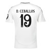 Camisola Real Madrid D. Ceballos 19 Homen Equipamento 1ª 24/25